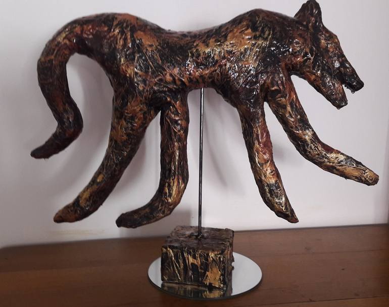 Original Animal Sculpture by Guerry christiane