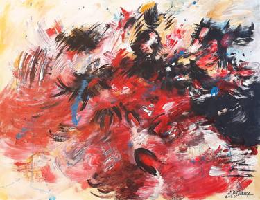 Print of Abstract Expressionism World Culture Paintings by Guerry christiane