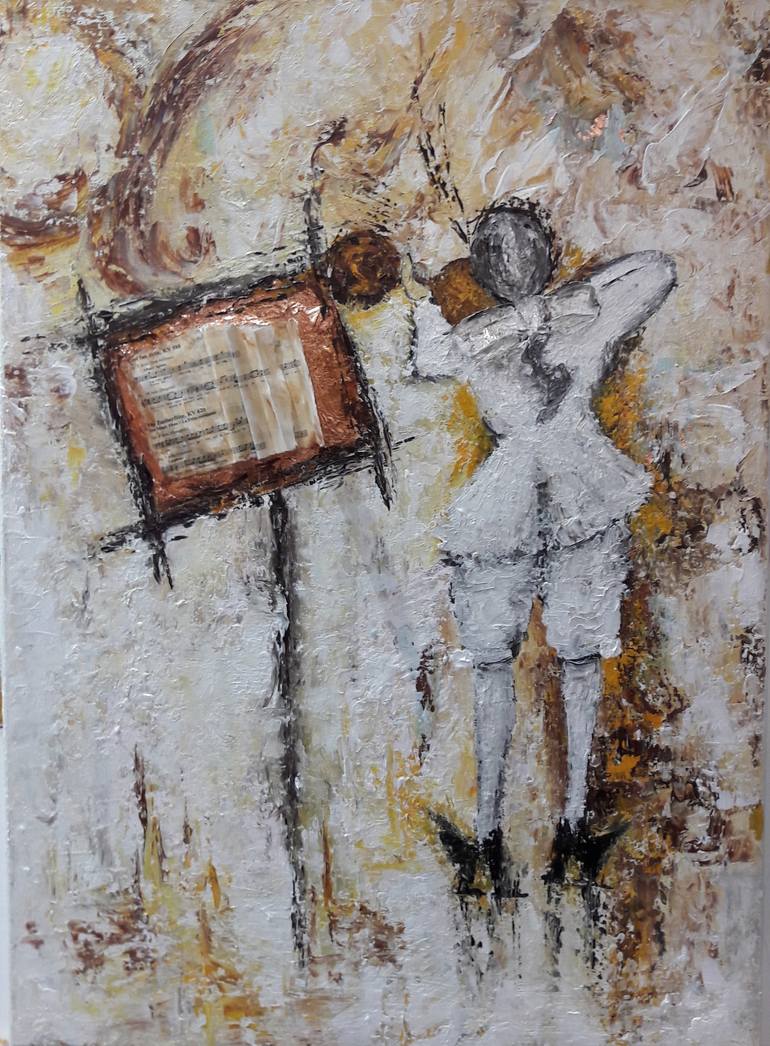 Original Music Painting by Guerry christiane