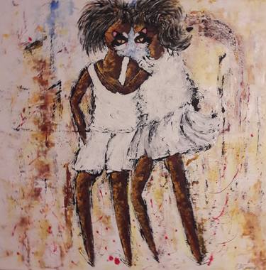 Print of Conceptual Love Paintings by Guerry christiane