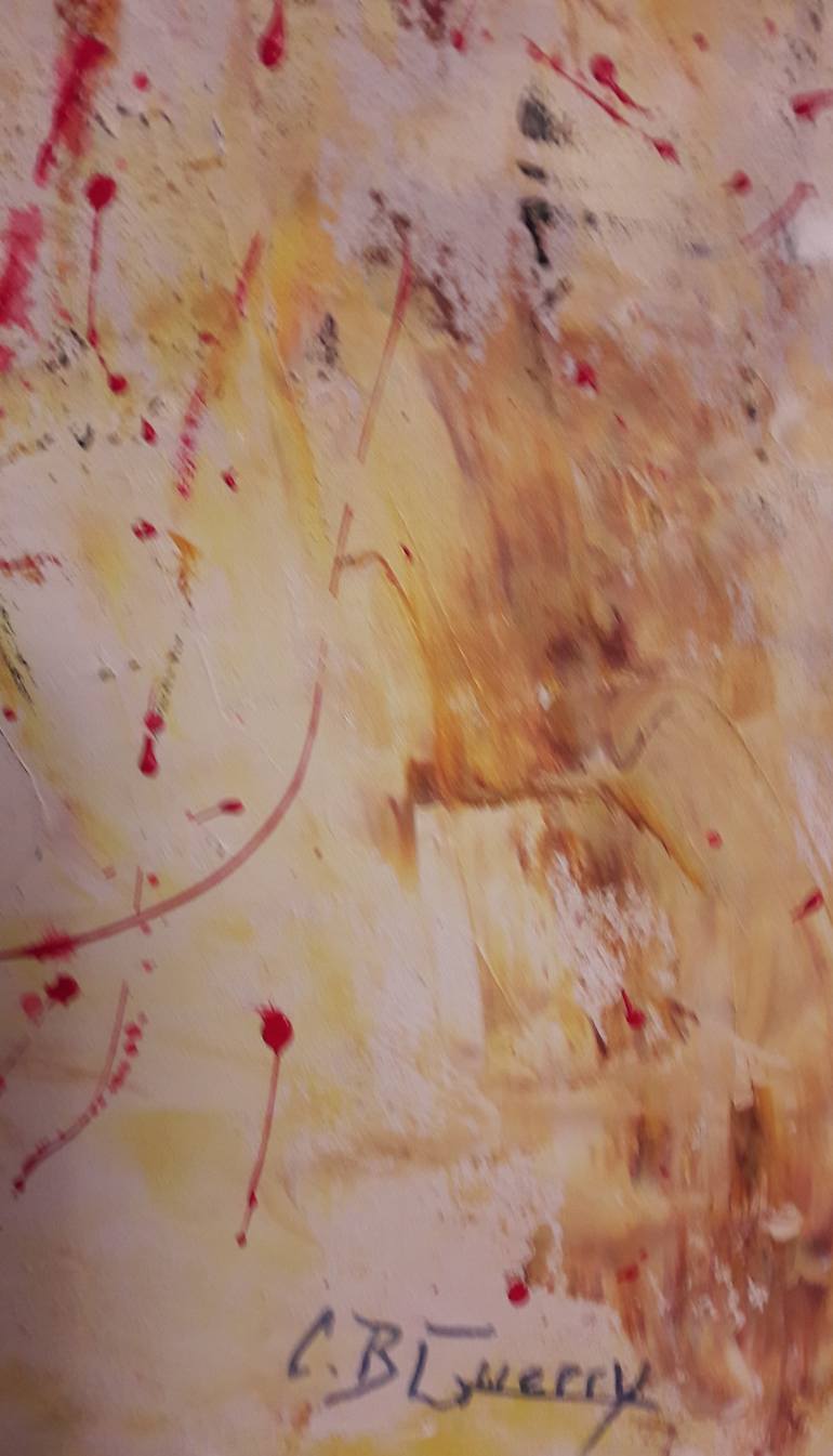 Original Conceptual Love Painting by Guerry Christiane