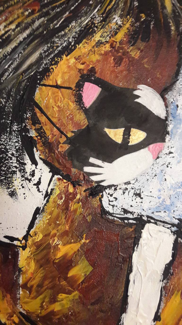 Original Conceptual Love Painting by Guerry Christiane