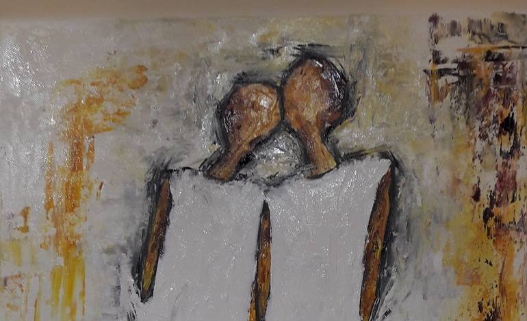 Original Love Painting by Guerry christiane