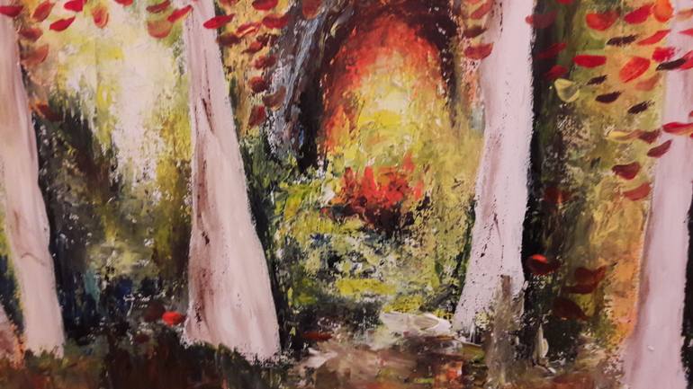 Original Contemporary Landscape Painting by Guerry Christiane