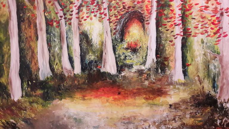 Original Contemporary Landscape Painting by Guerry Christiane