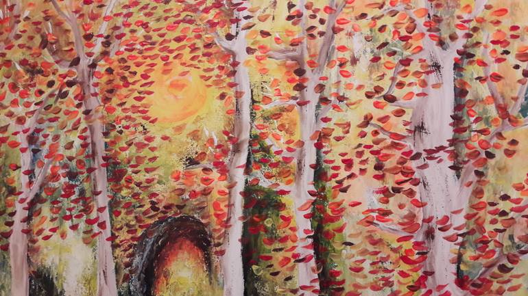 Original Contemporary Landscape Painting by Guerry Christiane