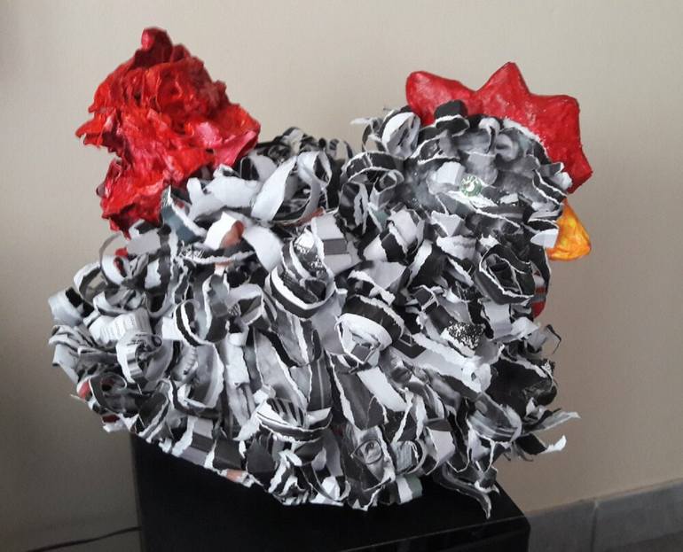 Original Contemporary Nature Sculpture by Guerry Christiane