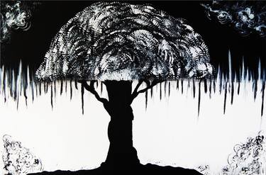 Print of Tree Paintings by Akku Shuma