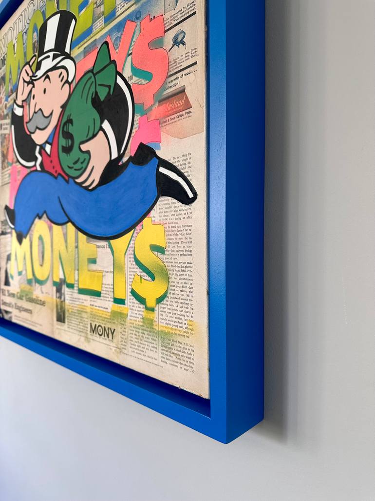 Original Pop Art Cartoon Mixed Media by Erika C Brothers