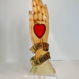 Love is the answer -Acrylic Art Objects by Erika C Brothers