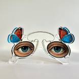 I See You – Antique Eyes Acrylic Art Object | Surrealism by Erika C Brothers