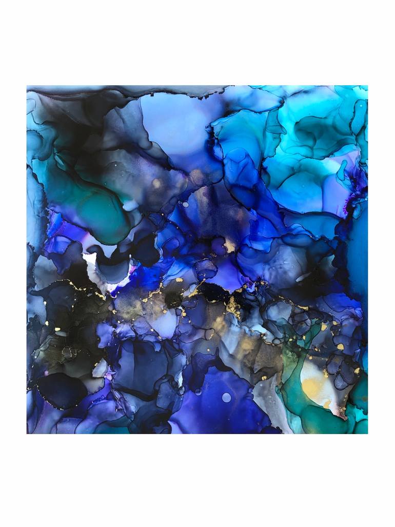 Original Modernism Abstract Painting by Erika C Brothers