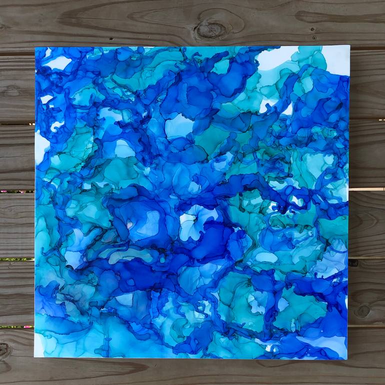 Original Modernism Abstract Painting by Erika C Brothers