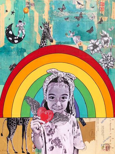 Print of Modern Children Collage by Erika C Brothers