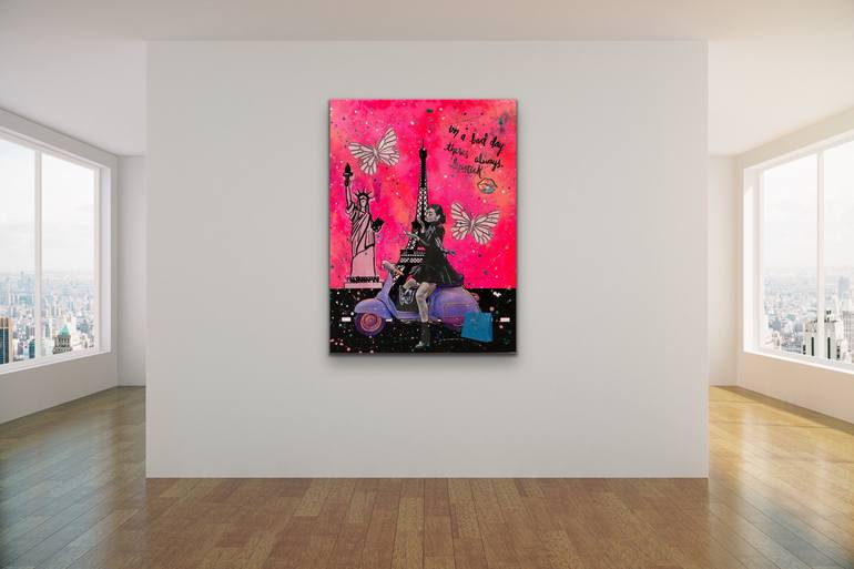 Original Modernism Pop Culture/Celebrity Collage by Erika C Brothers