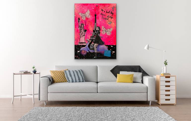 Original Modernism Pop Culture/Celebrity Collage by Erika C Brothers