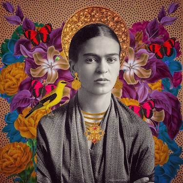 Frida Kahlo, Digital Portrait thumb