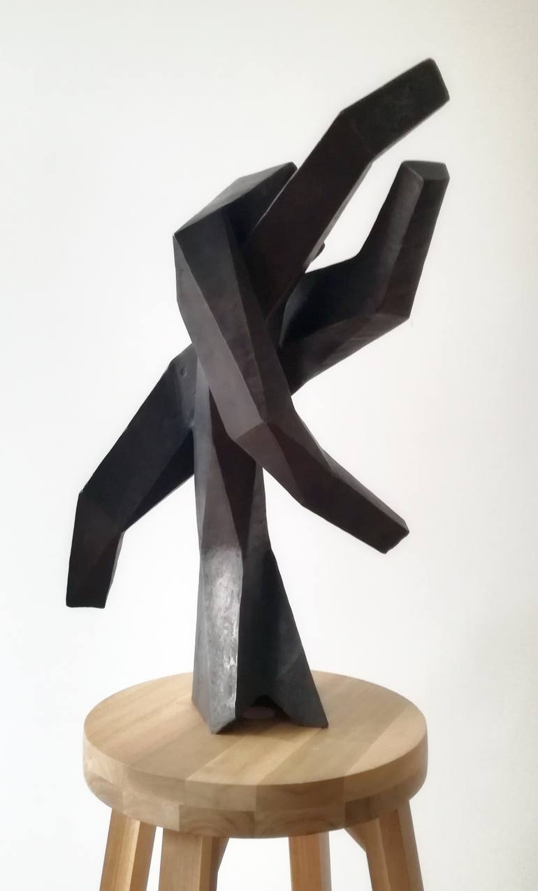 Original Cubism Body Sculpture by Georg Eisenmenger