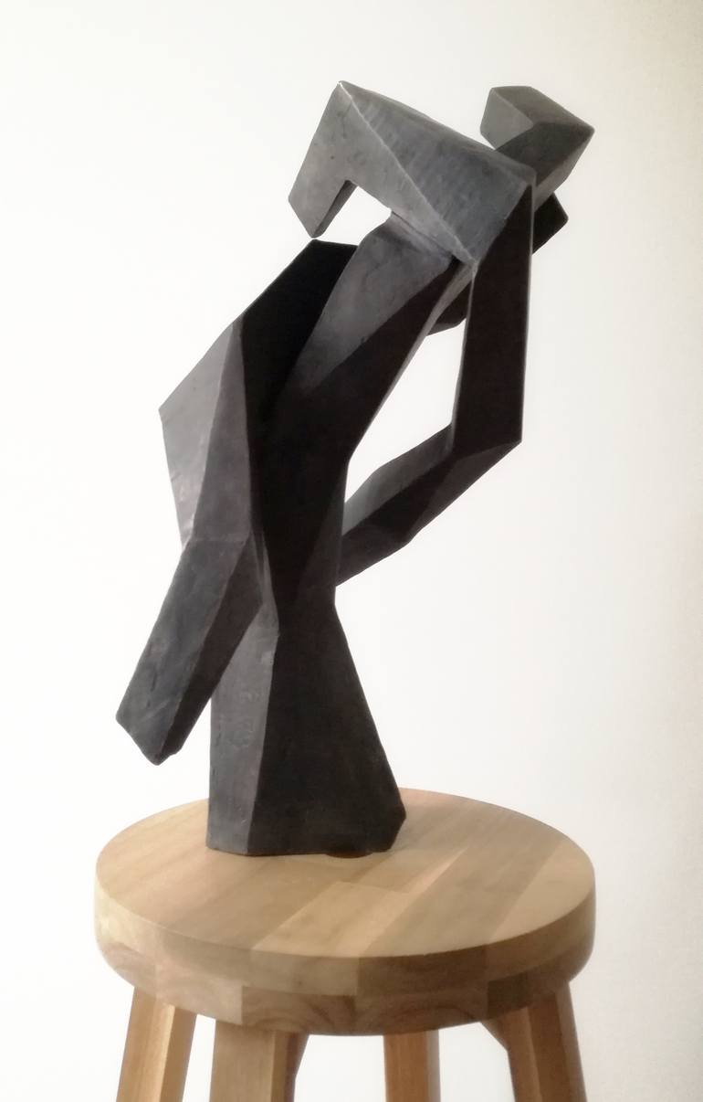 Original Cubism Body Sculpture by Georg Eisenmenger