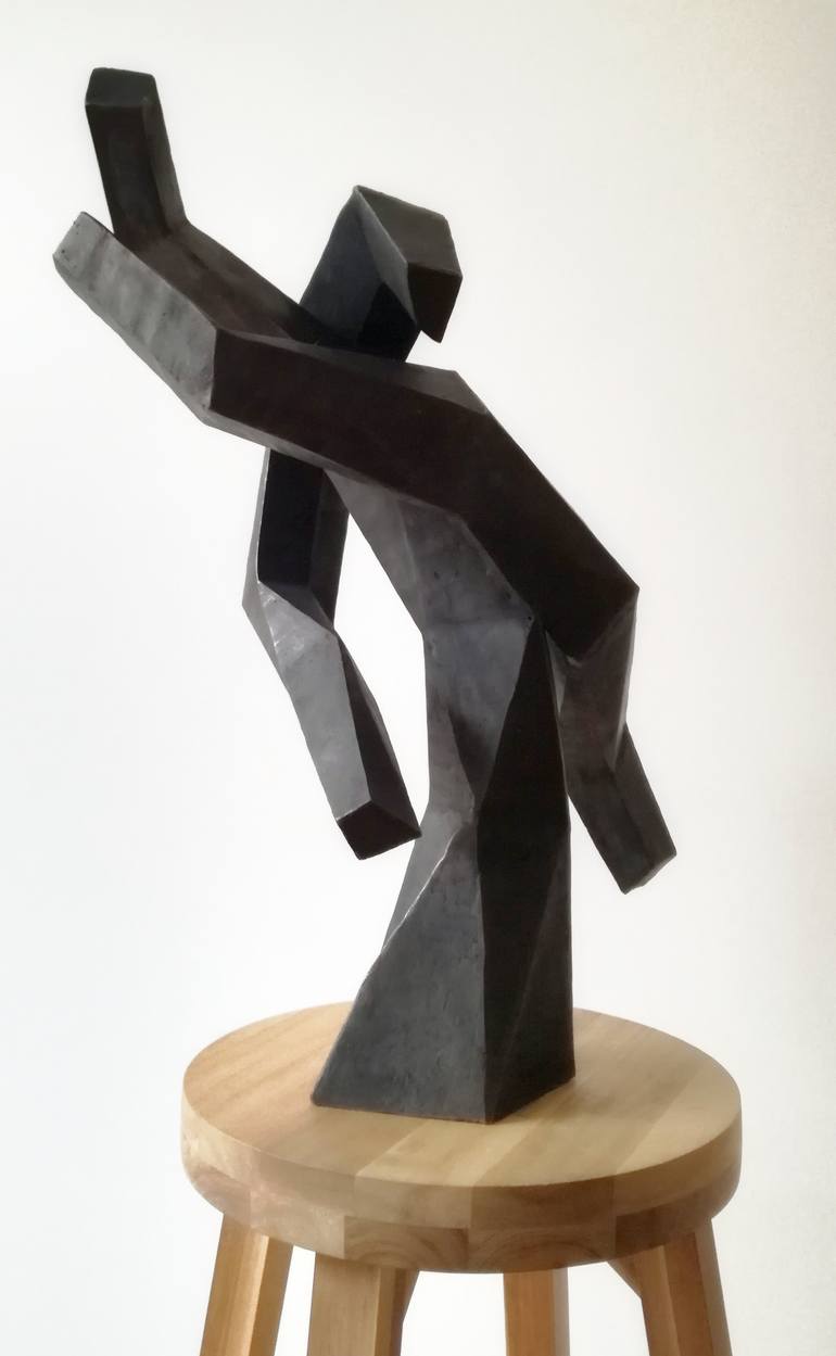 Original Cubism Body Sculpture by Georg Eisenmenger