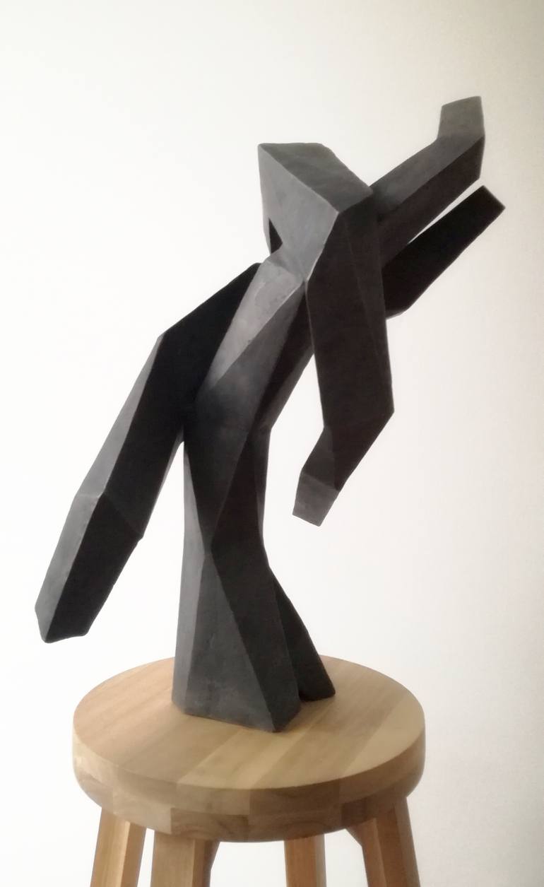 Original Cubism Body Sculpture by Georg Eisenmenger