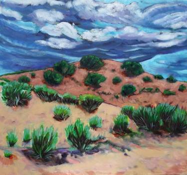 Original Expressionism Landscape Paintings by Lorie Schackmann