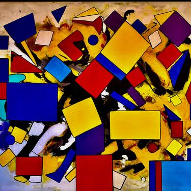 Original Expressionism Abstract Painting by Catherine Timotei