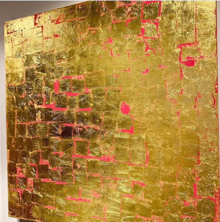 24 karat gold leaf paint