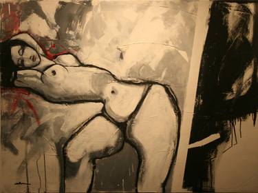 Print of Expressionism Nude Paintings by John Carlson