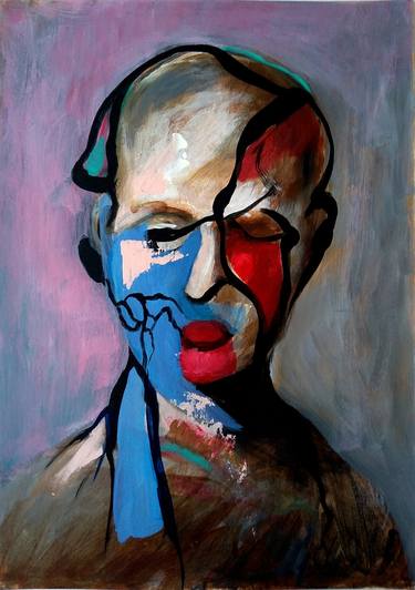 Original Figurative Portrait Paintings by Igor Kudelin