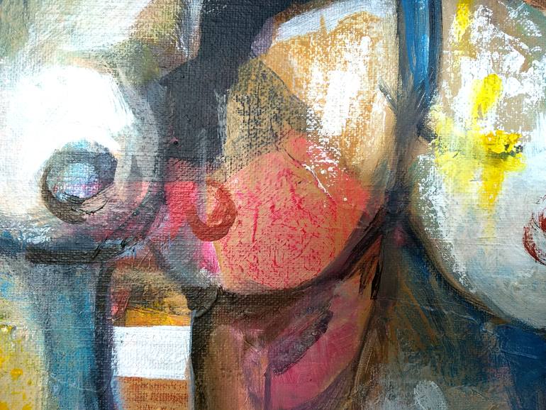 Original Expressionism Women Painting by Igor Kudelin