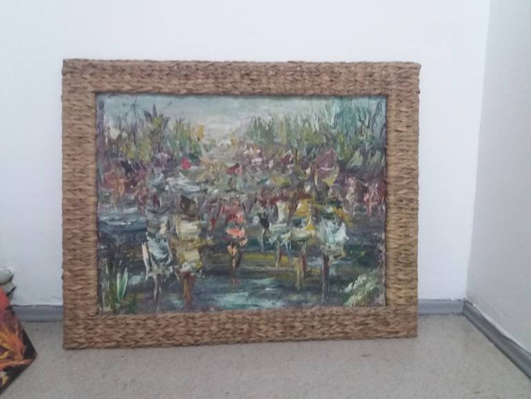 Original Expressionism Other Painting by Bob Usoroh