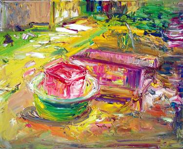 Print of Expressionism Cuisine Paintings by Bob Usoroh