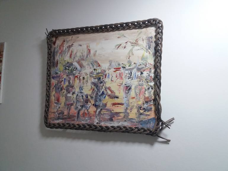 Original Expressionism Other Painting by Bob Usoroh