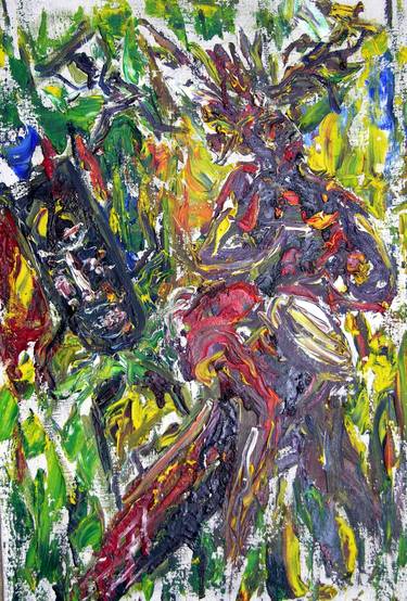 Print of Expressionism Culture Paintings by Bob Usoroh