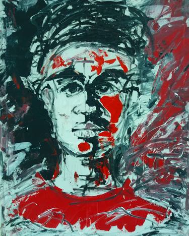 Print of Expressionism Portrait Paintings by Bob Usoroh