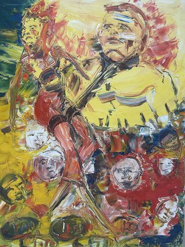 Print of Expressionism Celebrity Paintings by Bob Usoroh