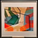 Greg Letson: A62, digital media on paper, framed & signed - Limited Edition of 100 by Greg Letson