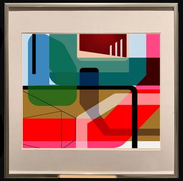 Greg Letson: A119, digital media on paper, signed & framed - Limited Edition of 100 thumb