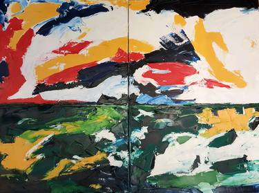 Original Abstract Expressionism Nature Paintings by Marcus Fedder
