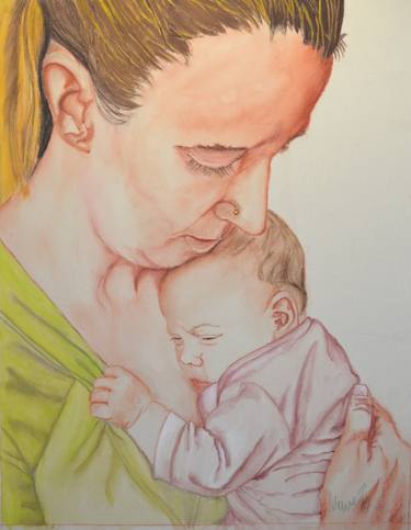 Print of Figurative Family Drawings by Mauricio Cardona