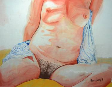 Print of Figurative Nude Drawings by Mauricio Cardona