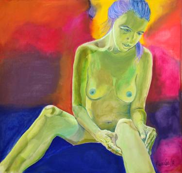 Print of Figurative Nude Drawings by Mauricio Cardona