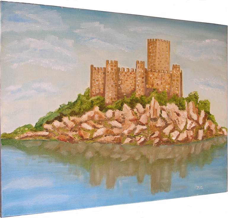 Original Figurative Landscape Painting by Zita Dantas