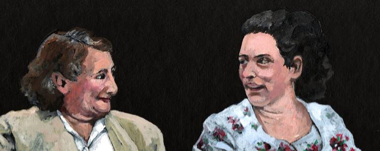 Original Contemporary People Painting by Lola Sandoval
