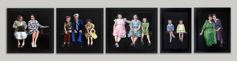 Original Contemporary People Painting by Lola Sandoval