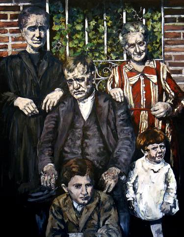 Print of Family Paintings by Lola Sandoval