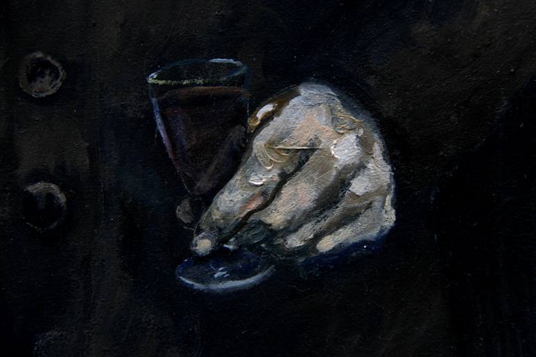 Original Figurative People Painting by Lola Sandoval