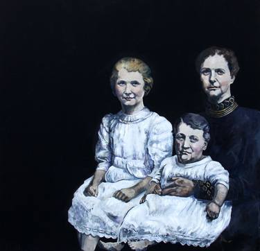 Print of Figurative Family Paintings by Lola Sandoval