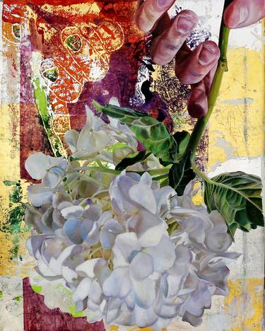 Print of Fine Art Floral Paintings by Natasha Nejman